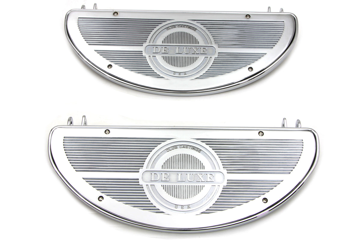 Half Moon Footboard Set Chrome
