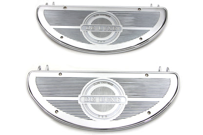 Half Moon Footboard Set Chrome