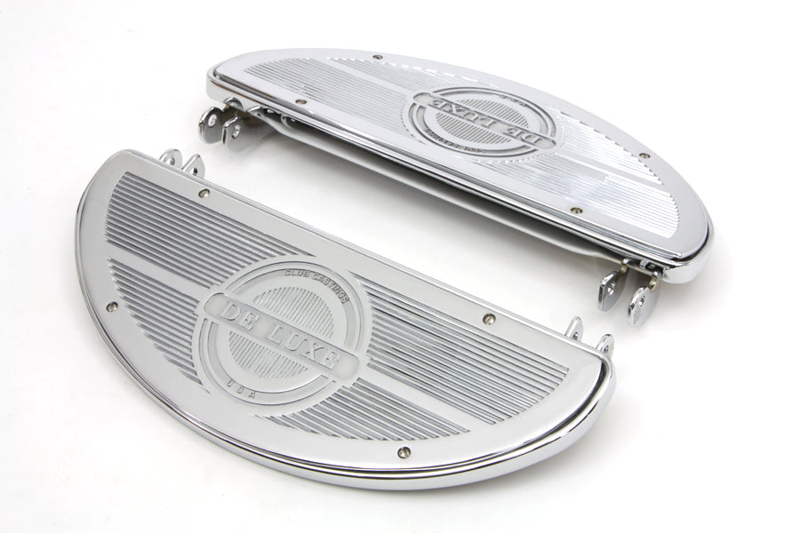 Half Moon Footboard Set Chrome