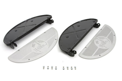 Half Moon Footboard Set Black