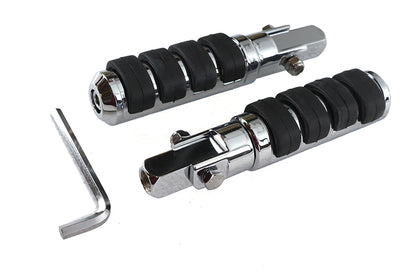 Cats Paw Footpeg Set Chrome