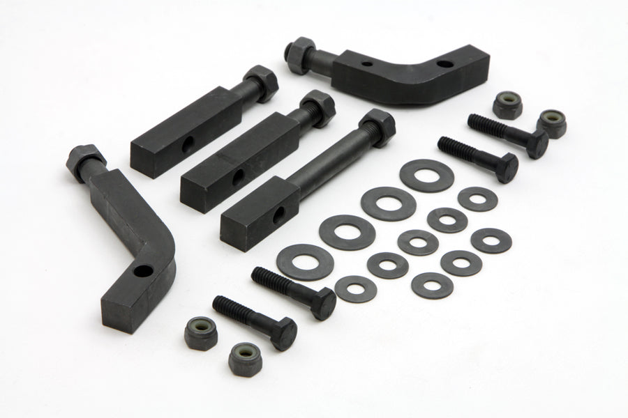 Footboard Mount Bracket Kit Parkerized