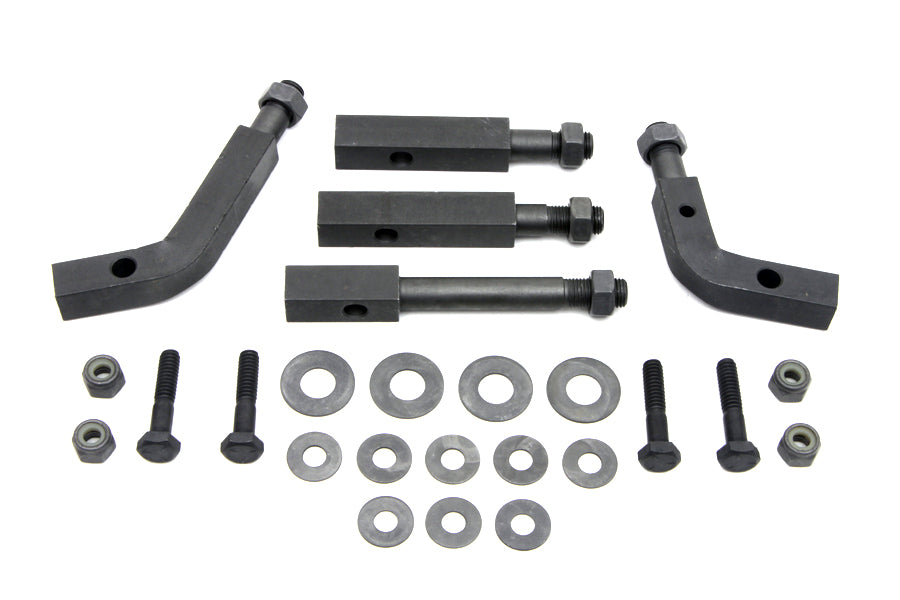 Footboard Mount Bracket Kit Parkerized