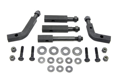 Footboard Mount Bracket Kit Parkerized