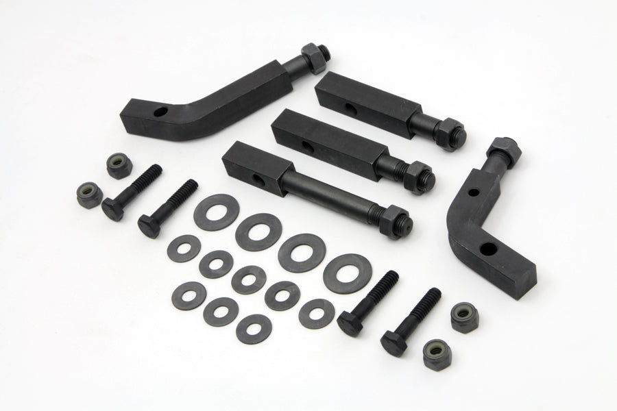 Footboard Mount Bracket Kit Parkerized