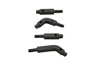 Replica Footboard Mount Bracket Kit Black