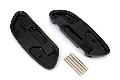Passenger Footboard Set Black