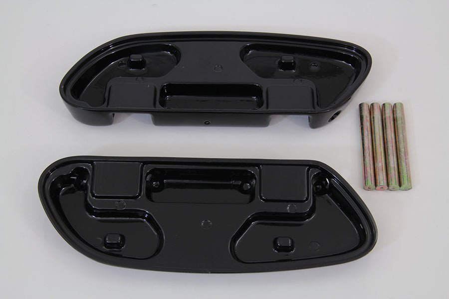 Passenger Footboard Set Black