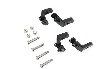 Driver Footboard Relocator Kit Black
