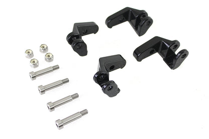 Driver Footboard Relocator Kit Black