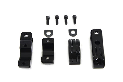 Black Engine Bar Footpeg Mount