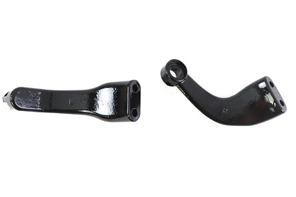 Driver Footpeg Mount Set Black