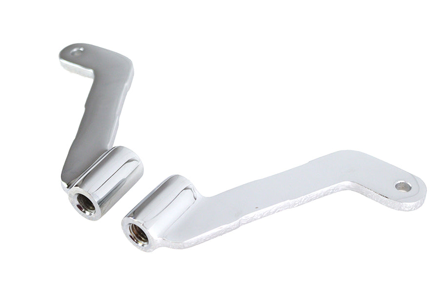 Footboard Mount Bracket Set Chrome