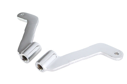 Footboard Mount Bracket Set Chrome