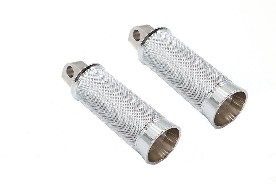 Speedster Hollow Point Male Footpeg Set Chrome
