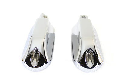 Chrome Small Streamliner Style Footpeg Set