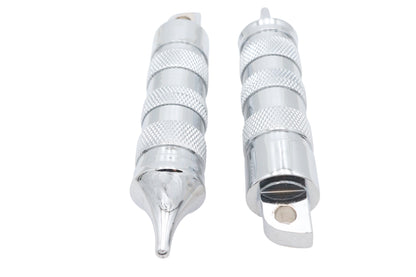 Pointed Style Footpeg Set Chrome