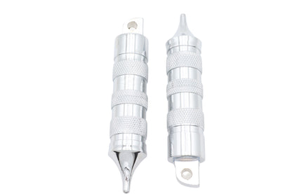 Pointed Style Footpeg Set Chrome