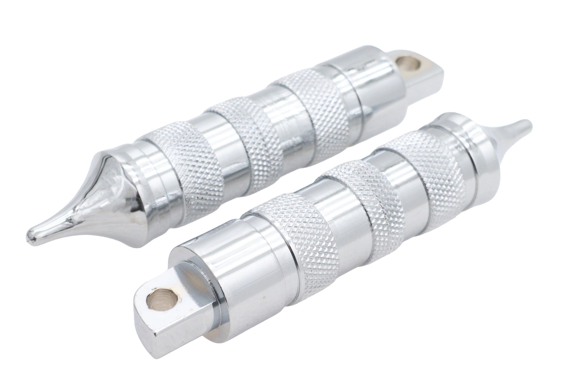 Pointed Style Footpeg Set Chrome