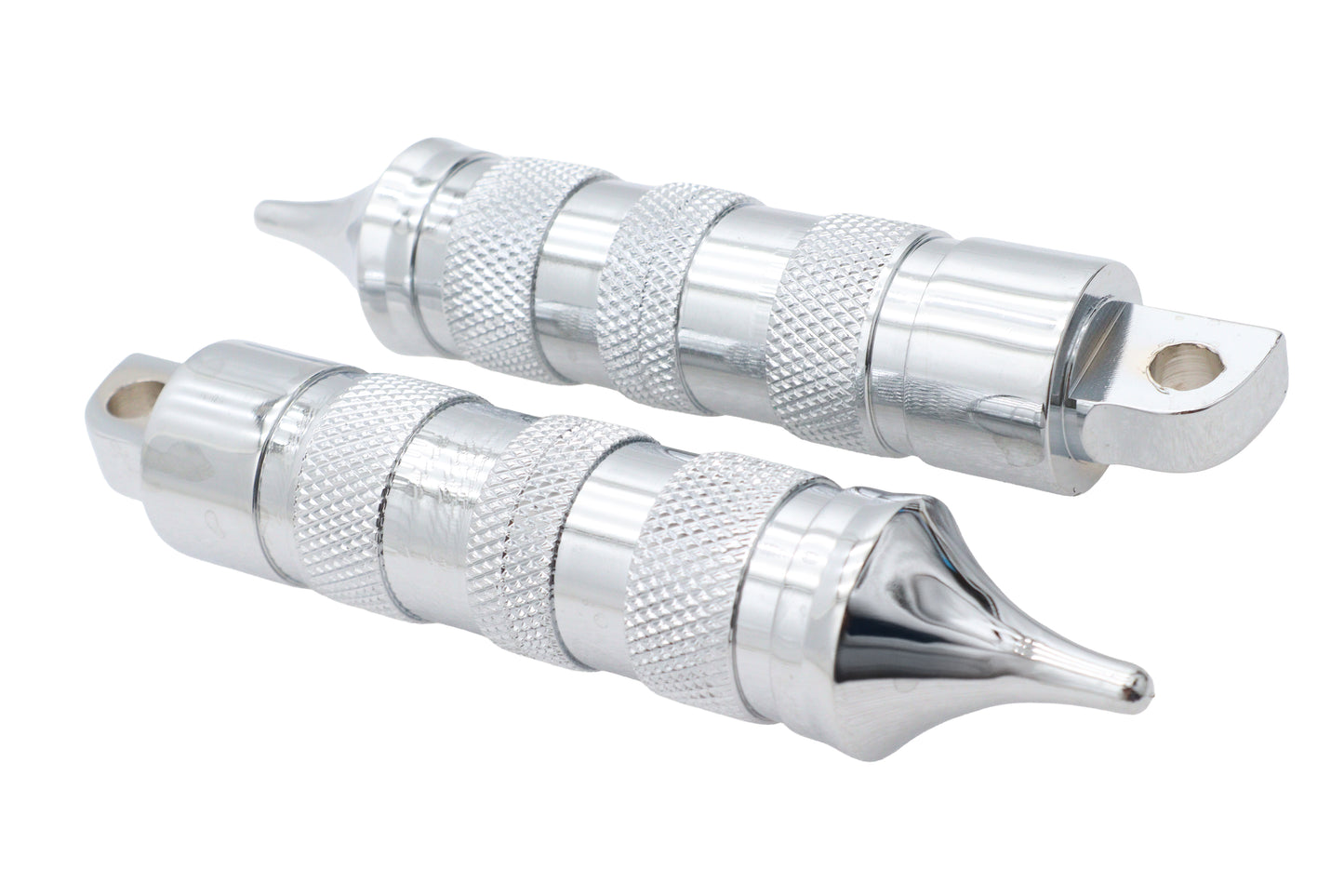 Pointed Style Footpeg Set Chrome