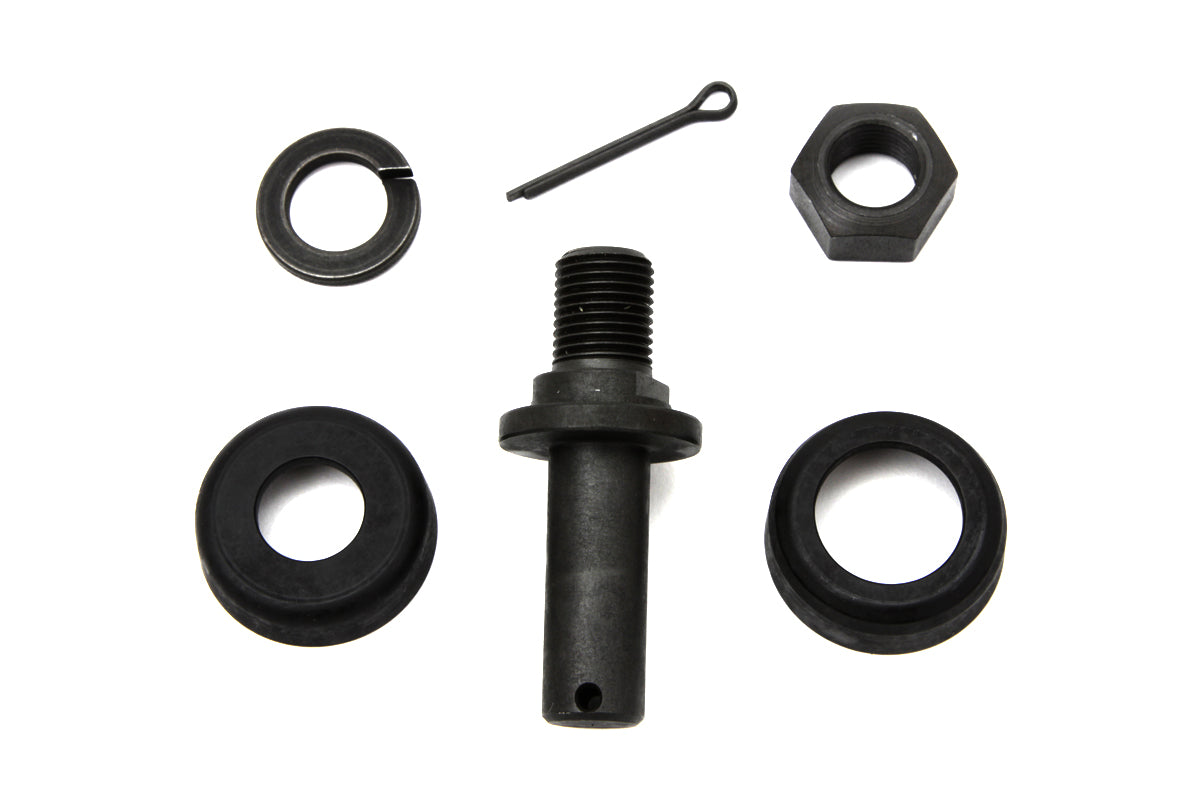 Parkerized Rear Brake Shoe Pivot Stud and Cup Assembly