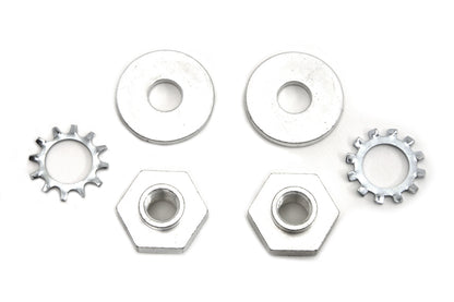Cadmium Spotlamp Fork Bracket Bolt and Nut Kit