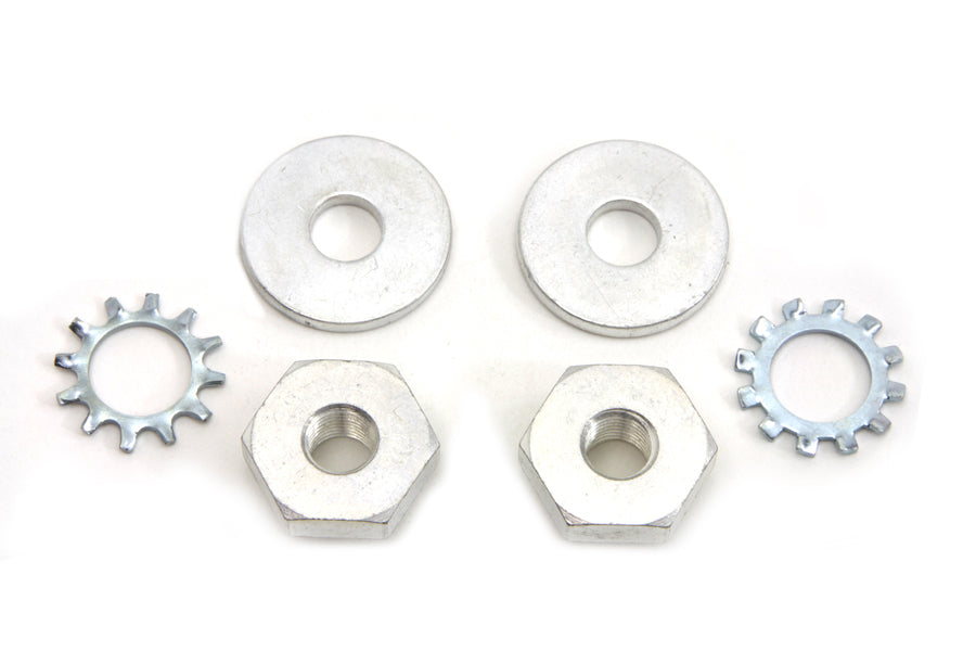 Cadmium Spotlamp Fork Bracket Bolt and Nut Kit