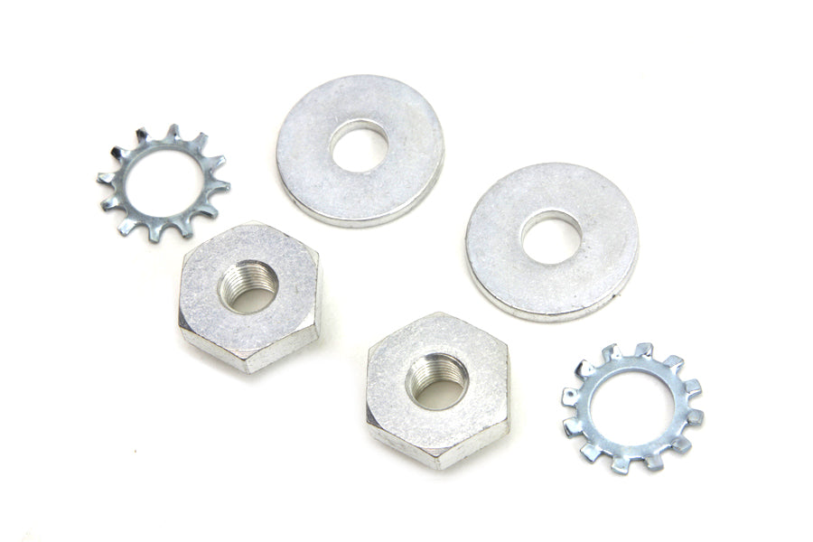 Cadmium Spotlamp Fork Bracket Bolt and Nut Kit