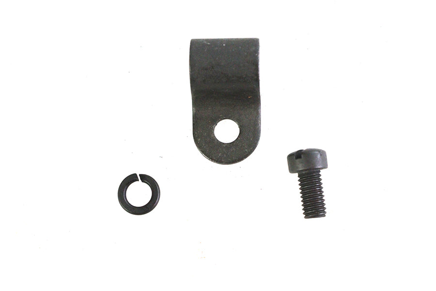 Parkerized Brake Cable to Fork Clip