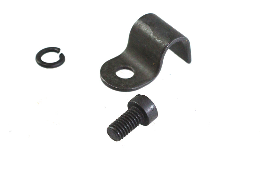 Parkerized Brake Cable to Fork Clip