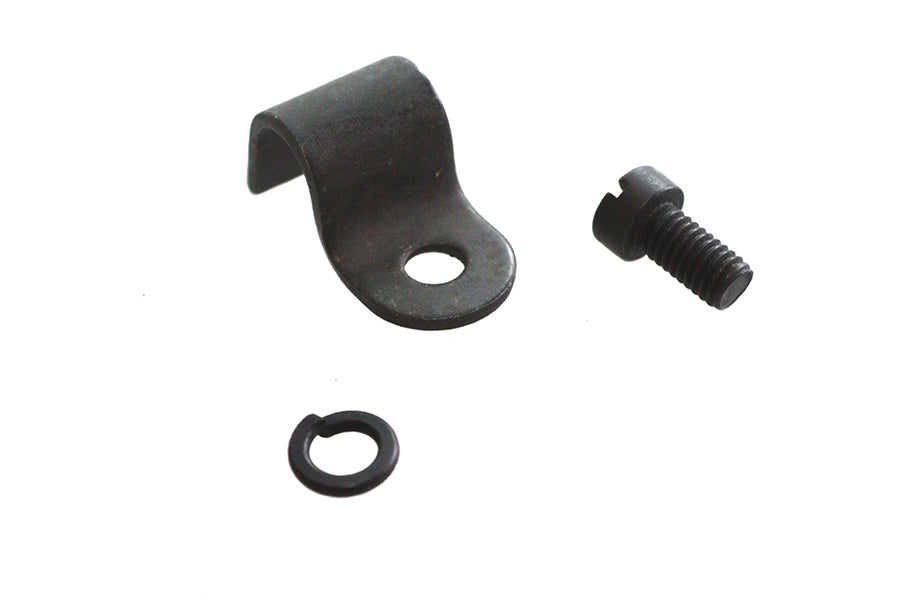 Parkerized Brake Cable to Fork Clip