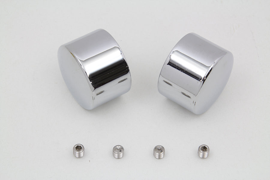 Swingarm Dome Cover Set Chrome