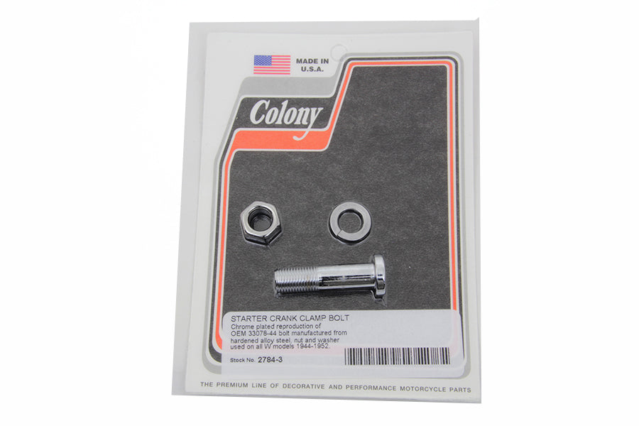 45 Kick Starter Crank Clamp Bolt