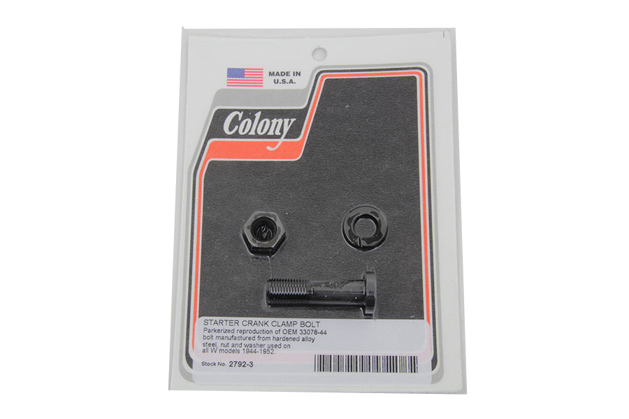 45 Kick Starter Crank Clamp Bolt