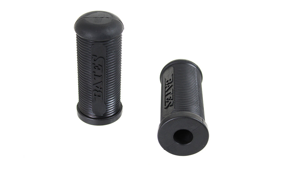 Bates Footpeg Rubber Black