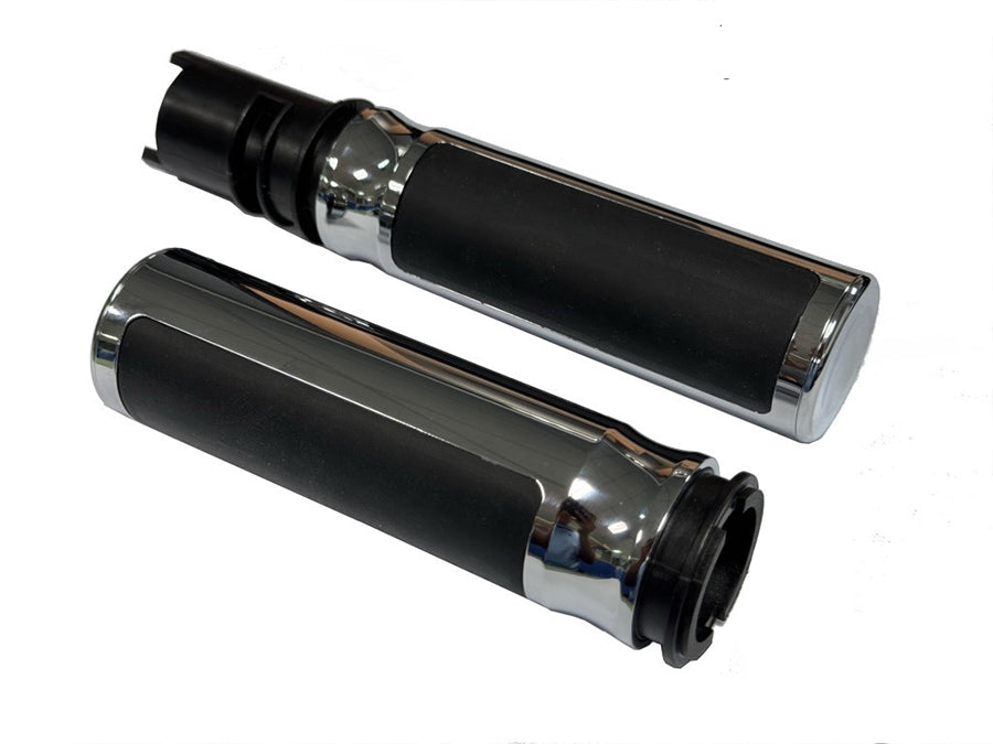 Bronx Throttle By Wire Grip Set Chrome