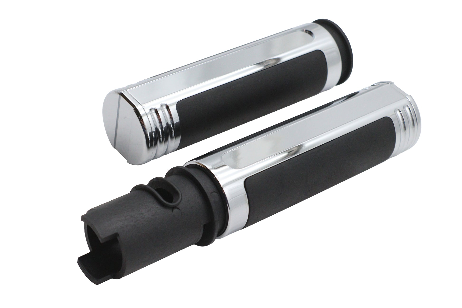 M8 Empire Style Grip Set Chrome