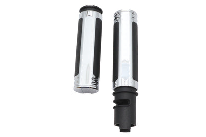 M8 Empire Style Grip Set Chrome