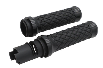 Argyle Style Grip Set Black