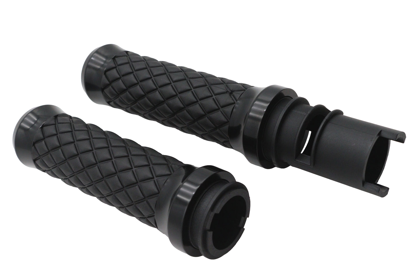 Argyle Style Grip Set Black