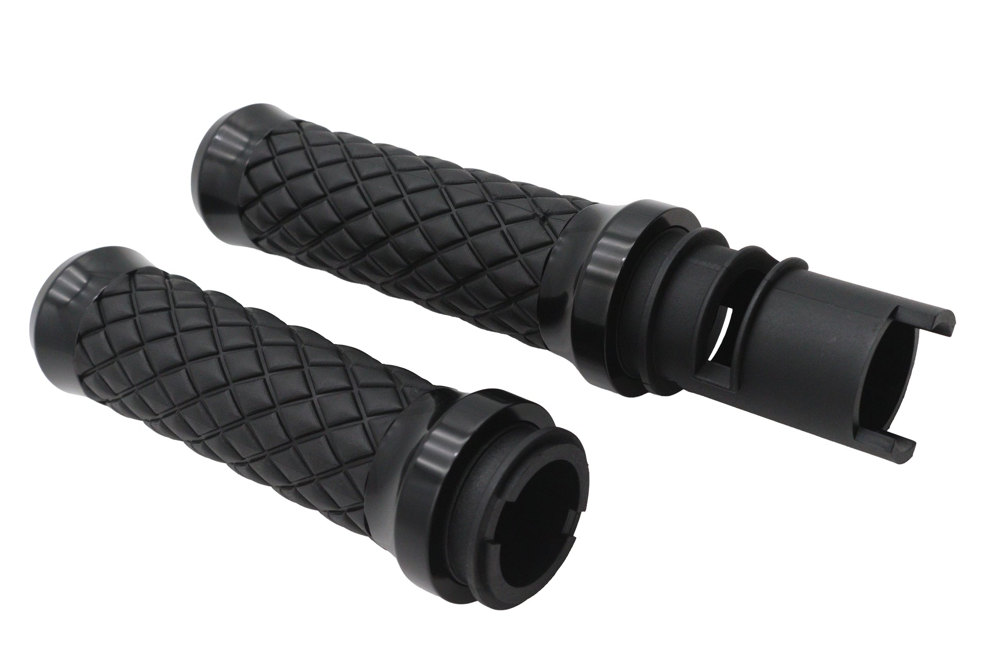 Argyle Style Grip Set Black