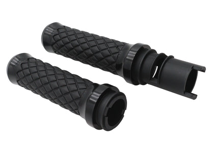 Argyle Style Grip Set Black