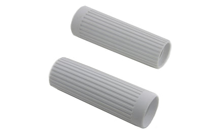 Replica Rib Style White Grip Set