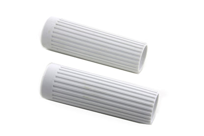 Replica Rib Style White Grip Set
