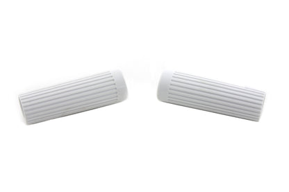 Replica Rib Style White Grip Set