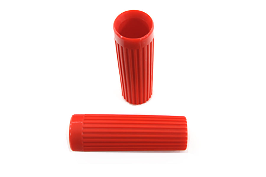Red Grip Set Original Rib Style