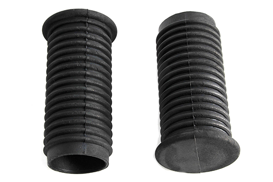 Driver Footpeg Rubber Black Set