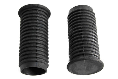 Driver Footpeg Rubber Black Set