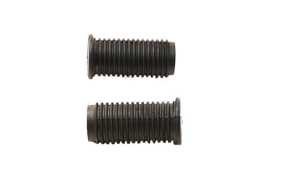 Driver Footpeg Rubber Black Set