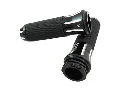 Black Grip Set with Black End Caps